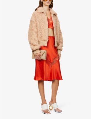 STELLA MCCARTNEY Relaxed-fit boucle-weave wool-blend jacket