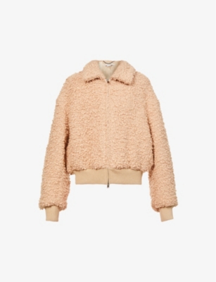 STELLA MCCARTNEY Relaxed-fit boucle-weave wool-blend jacket