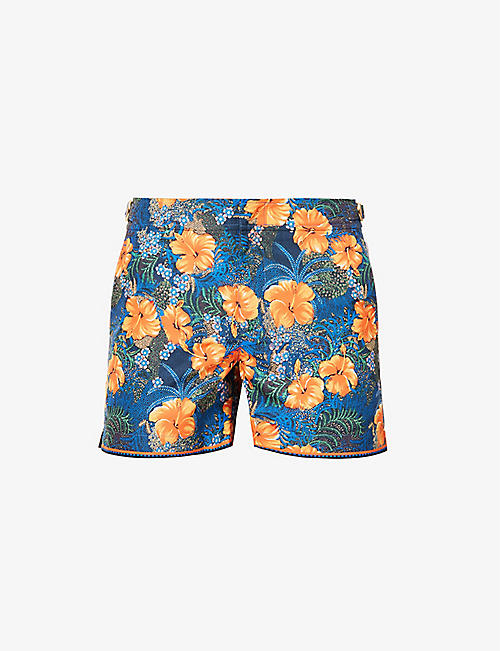 ORLEBAR BROWN: Setter floral-print swim shorts
