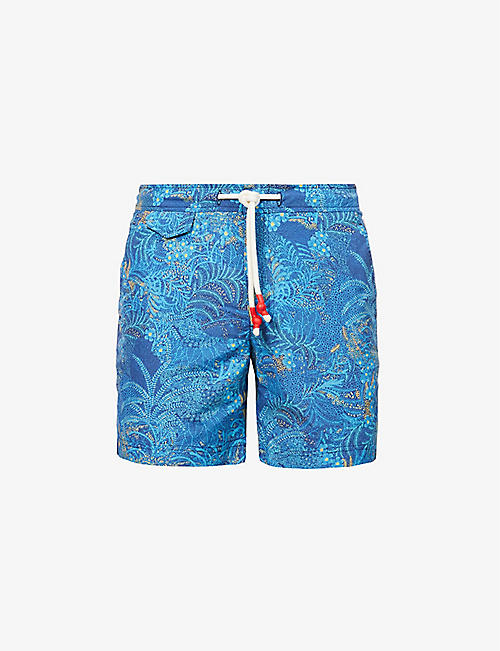 ORLEBAR BROWN: Standard floral-print swim shorts
