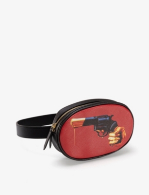 Shop Seletti Wears Toiletpaper Revolver Faux-leather Belt Bag