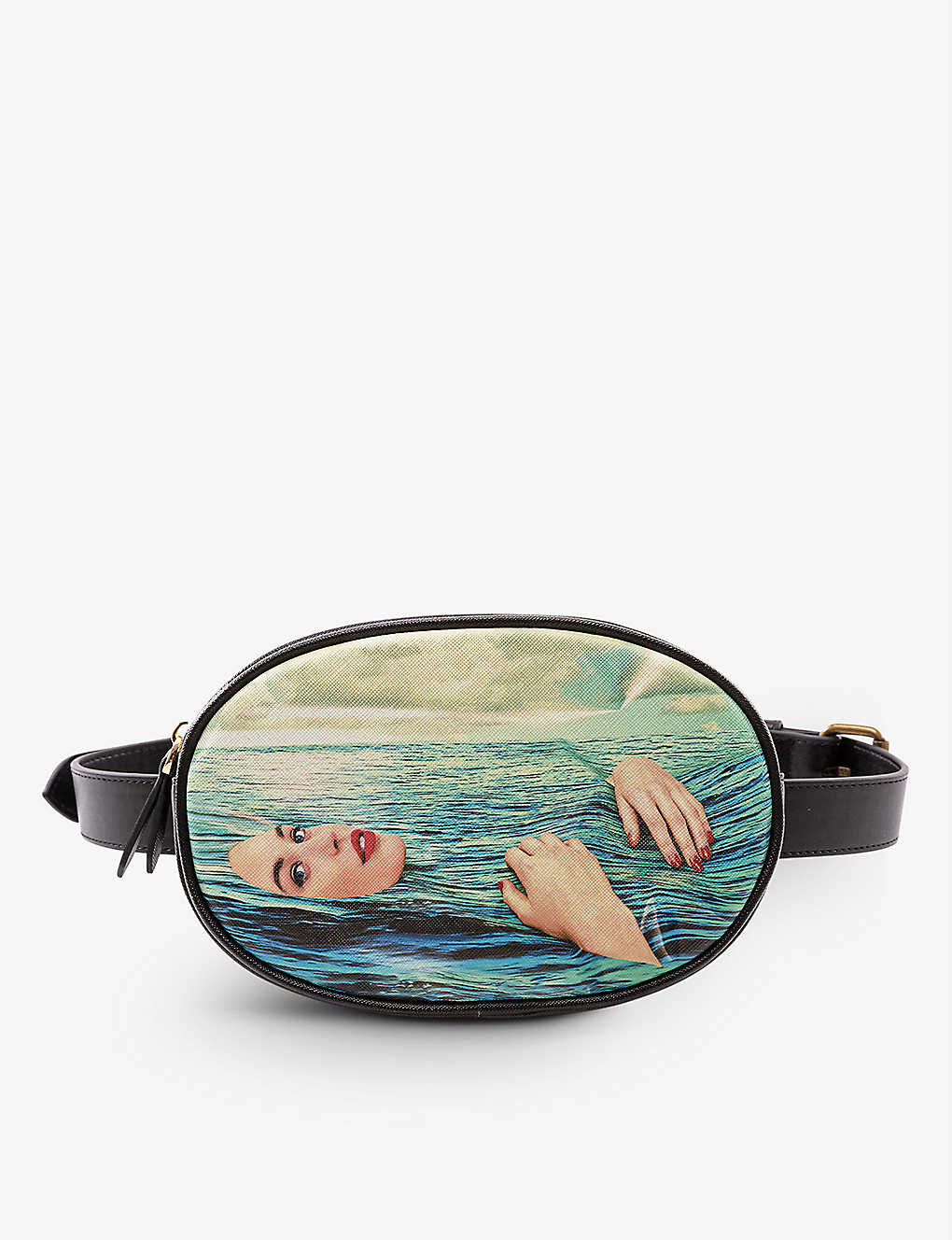 Seletti Wears Toiletpaper Sea Girl Faux-leather Belt Bag