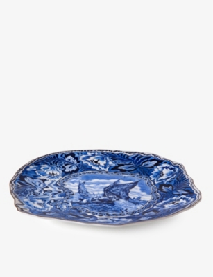 SELETTI: Diesel Living with Seletti Classics on Acid Maastricht Ship Porcelain Dinner Plate 28cm