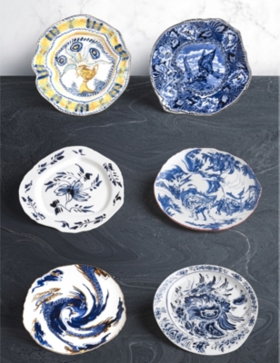 SELETTI: Diesel Living with Seletti Classics on Acid Hollandia Flowers Porcelain Dinner Plate 28cm