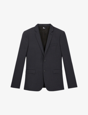 THE KOOPLES: Single-breasted slim-fit wool suit jacket