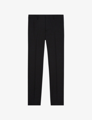THE KOOPLES: Slim-fit straight-leg wool suit trousers