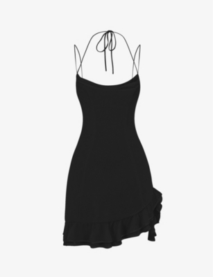 HOUSE OF CB - Rossella ruffled woven mini dress | Selfridges.com