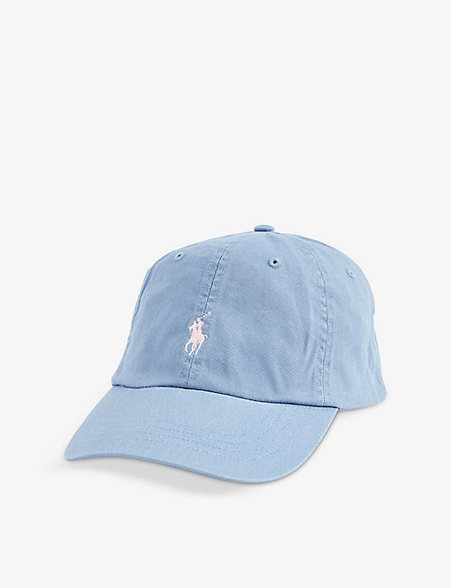 POLO RALPH LAUREN: Classic Sport logo-embroidered cotton cap