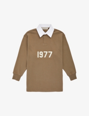 FOG X ESSENTIALS - Kids ESSENTIALS 1977 Henley cotton-jersey polo