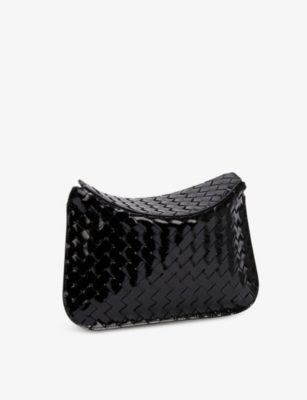 BOTTEGA VENETA Intrecciato-weave leather shoulder bag