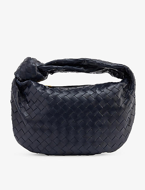 BOTTEGA VENETA: Jodie Intrecciato leather top-handle bag