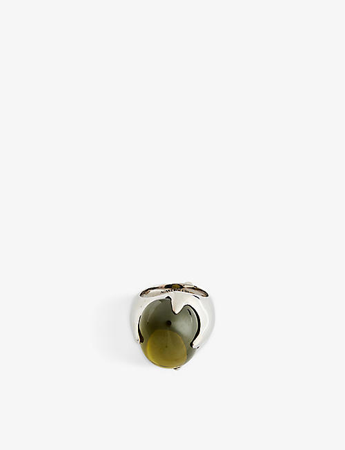 ALAN CROCETTI: Peridot Mystic sterling-silver and peridot ring