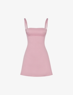 Rent HOUSE OF CB Charmaine Corset Gown (Bush Pink) - Rent this