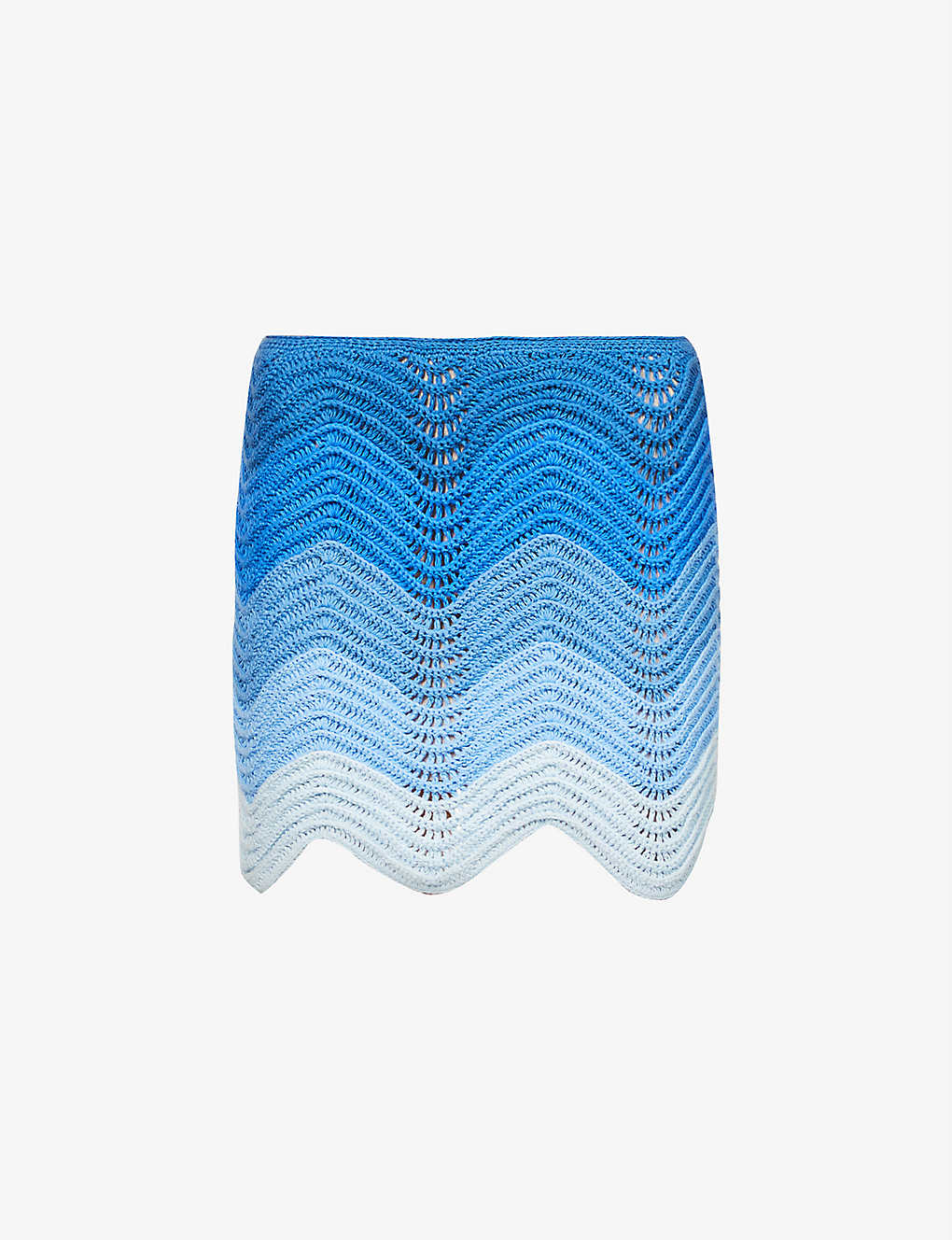 Wave Knit Mini Skirt