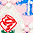 Pink Rose  Blue Planes - icon