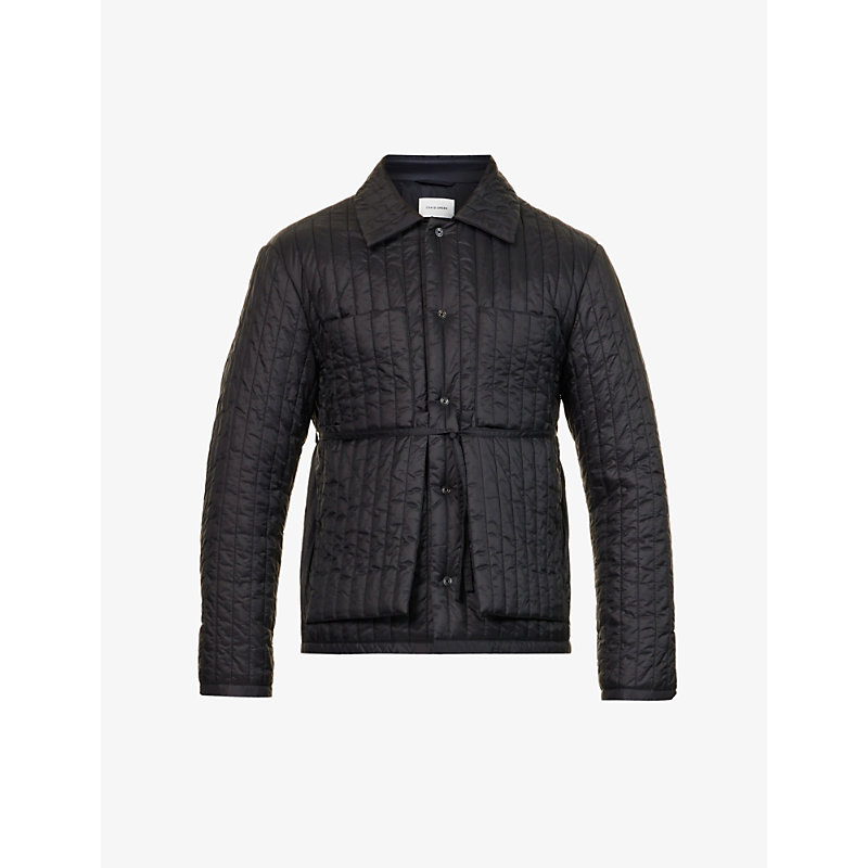 CRAIG GREEN QUILTED BELTED SHELL WORKER JACKET