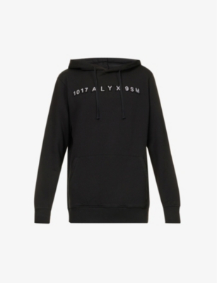 Logo-embellished relaxed-fit cotton-jersey hoody
