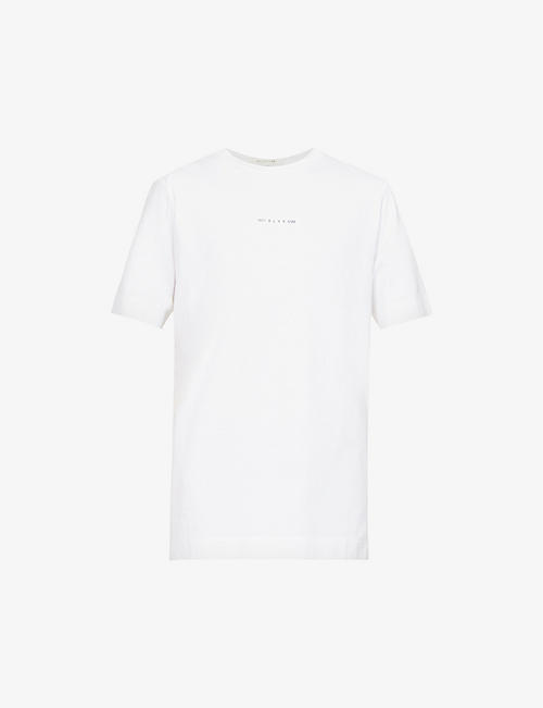 1017 ALYX 9SM: Back-print regular-fit cotton-jersey T-shirt