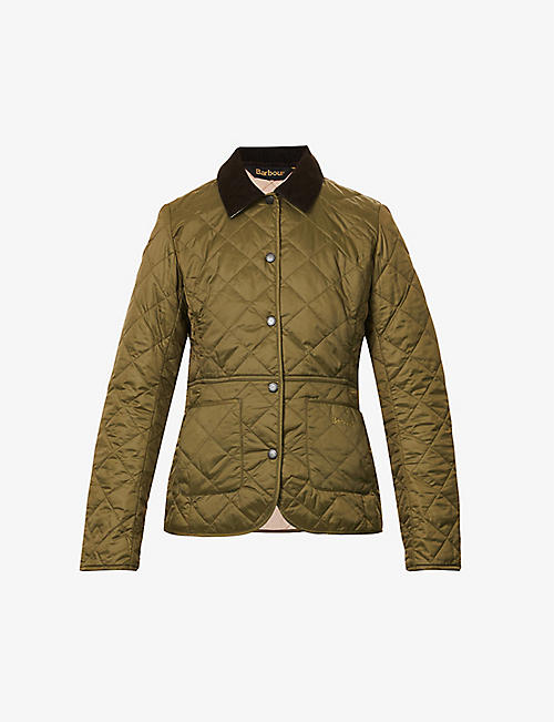 BARBOUR: Deveron quilted shell jacket