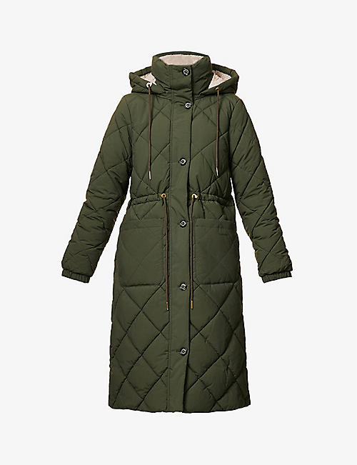 BARBOUR: Orinsay regular-fit hooded quilted jacket