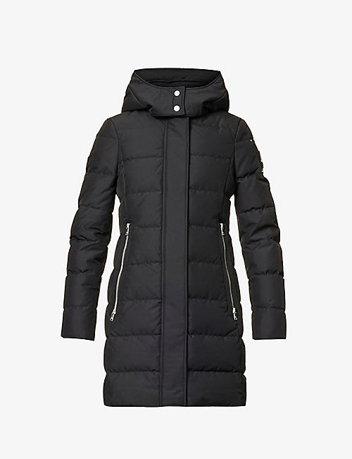 MOOSE KNUCKLES: Berland quilted slim-fit shell-down jacket