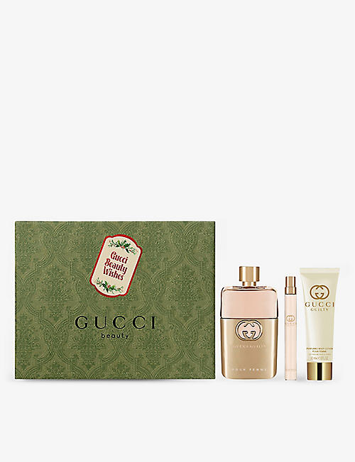 GUCCI: Guilty Pour Femme eau de parfum gift set