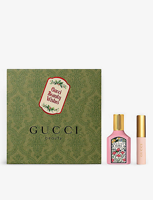 GUCCI: Gucci Flora Gorgeous Gardenia eau de parfum gift set