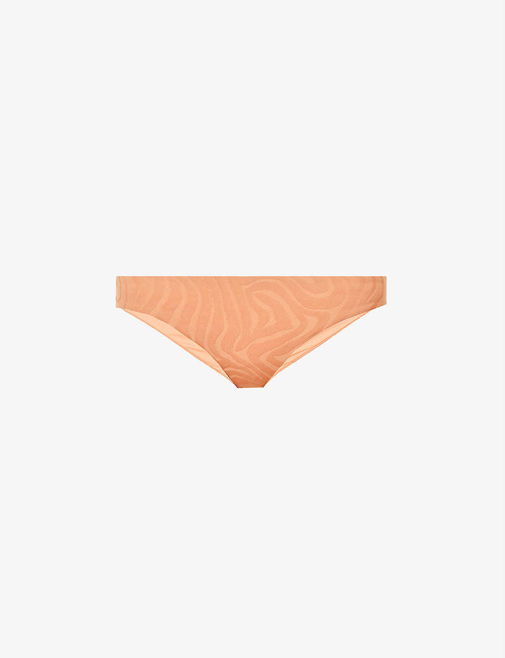 Selfridges & Co Women Sport & Swimwear Swimwear Bikinis Triangle Bikinis Second Wave abstract-pattern stretch-recycled nylon bikini top 