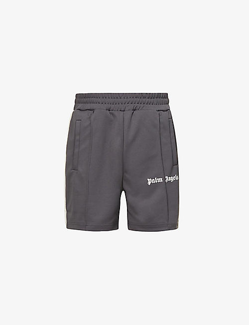 PALM ANGELS: Classic logo-print relaxed-fit woven shorts
