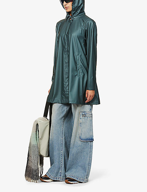 Selfridges & Co Clothing Jackets Rainwear Logo-print shell raincoat 2-4 years 