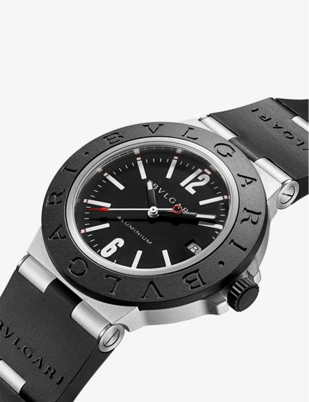 Aluminium titanium automatic watch