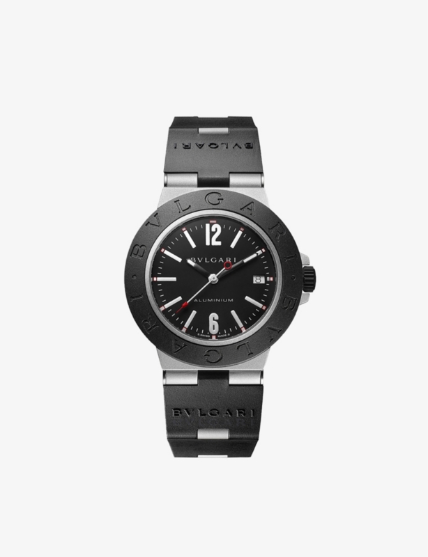 Aluminium titanium automatic watch