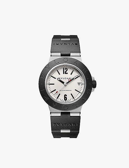 BVLGARI: Aluminium titanium automatic watch