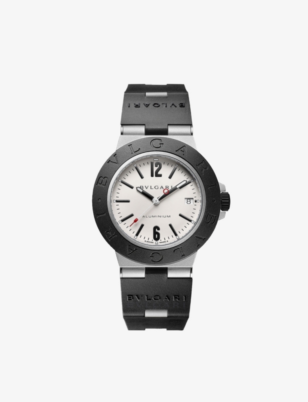 Aluminium titanium automatic watch
