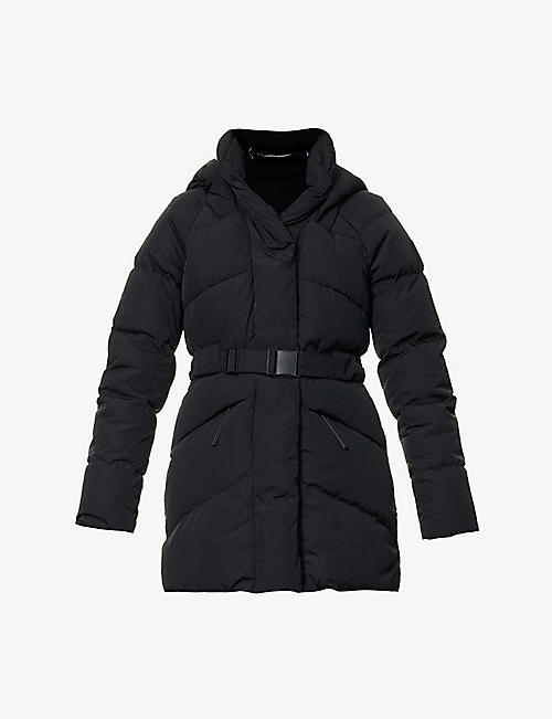 CANADA GOOSE: Marlow padded belted shell-down coat