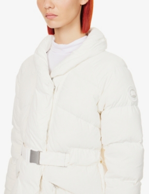 CANADA GOOSE Marlow padded belted shell-down coat