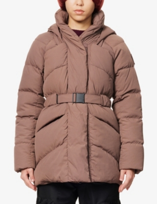 CANADA GOOSE Marlow padded belted shell-down coat