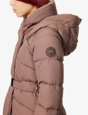 CANADA GOOSE Marlow padded belted shell-down coat