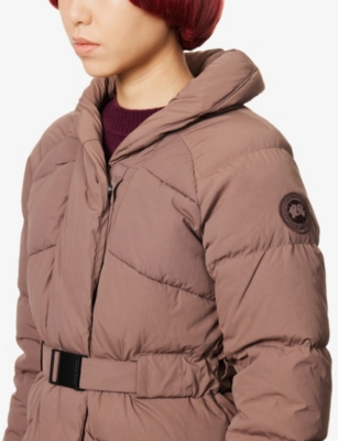 CANADA GOOSE Marlow padded belted shell-down coat