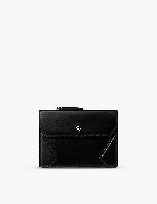 MONTBLANC: Meisterstück grained leather wallet