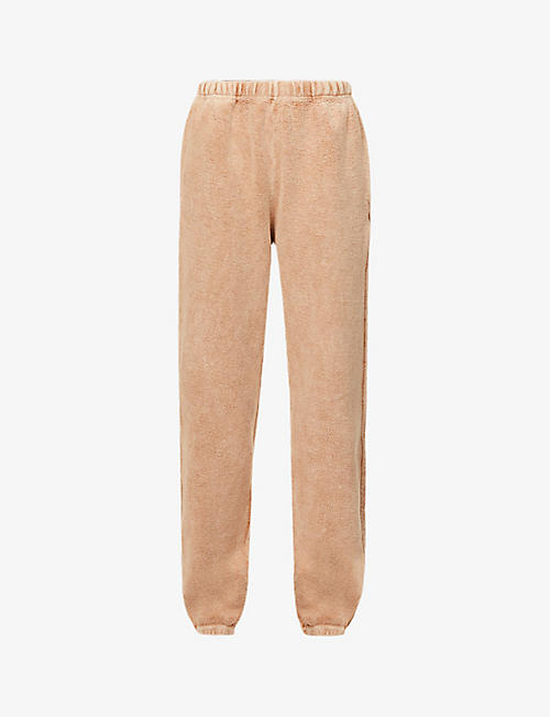 LES TIEN: Drawstring-waist relaxed-fit cotton-jersey jogging bottoms