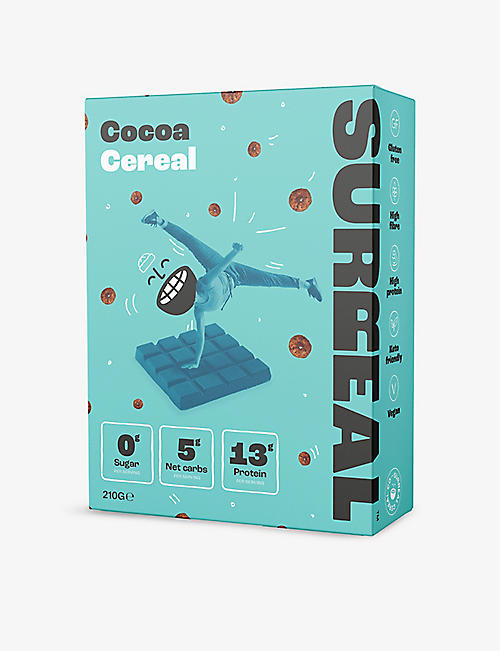 食品袋：Surreal Cocoa 谷物麦片 240 克