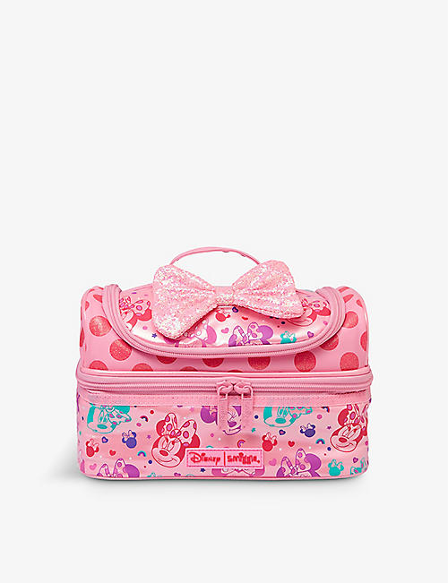 SMIGGLE: Smiggle x Disney Minnie Mouse Double Decker woven lunchbox