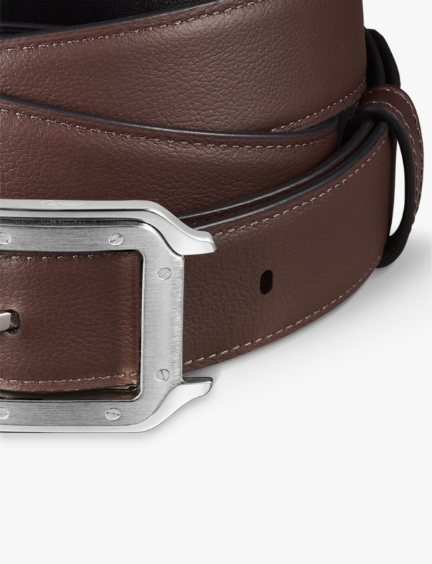 Santos de Cartier leather belt