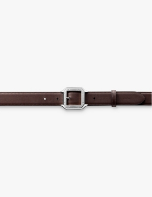 CARTIER Santos de Cartier leather belt