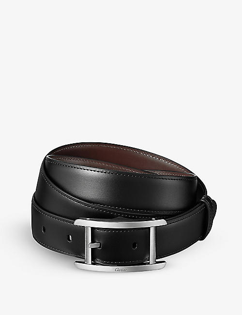 CARTIER: Tank de Cartier leather belt