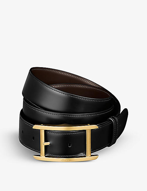 CARTIER: Tank de Cartier leather belt