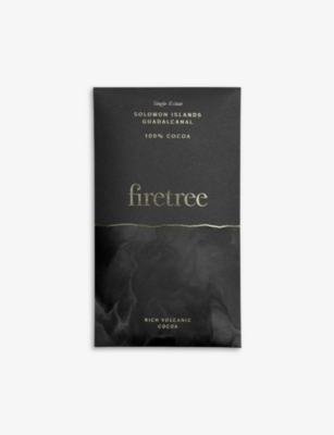 FIRETREE: Firetree Solomon Island Guadalcanal 100% cocoa 65g bar