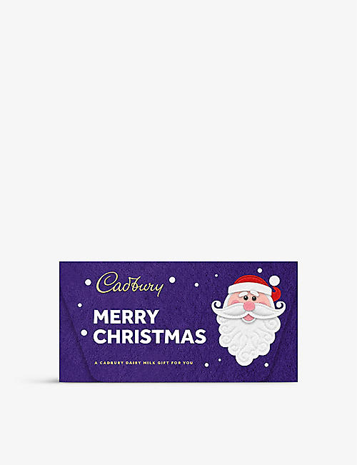 CADBURY: Love From Santa chocolate card box 110g