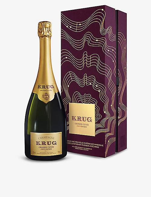 CHAMPAGNE: Krug Grande Cuvée 170ème Edition brut champagne with Echoes gift box 750ml